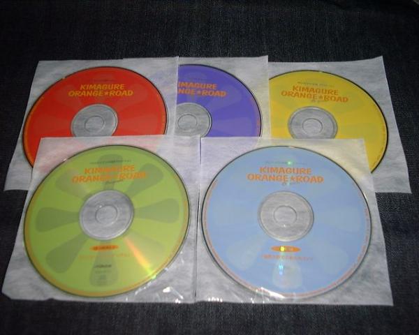 Les 5 CD Cinema hors de leur boîtier