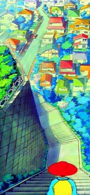 Du haut de l'escalier, on n'en voit que 4 de ses secteurs