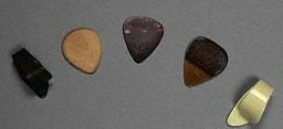 Quelques type de guitar-picks
