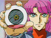 Le yoyo de Saki Asamiya renferme l'insigne de la police