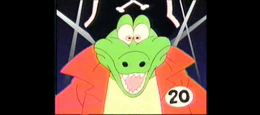 Le crocodile pirate de Jump il y a 20 ans
