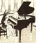 Madoka joue Kyosuke #1 au piano